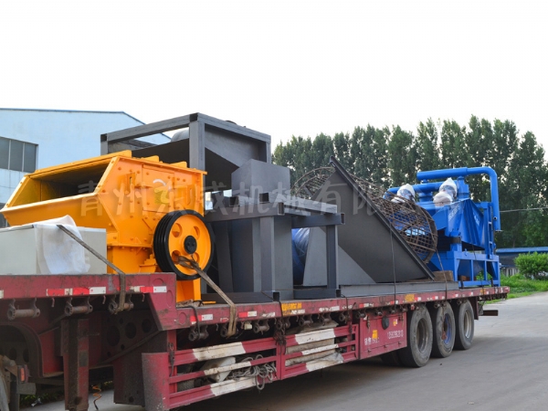 洗沙設備發(fā)貨現(xiàn)場