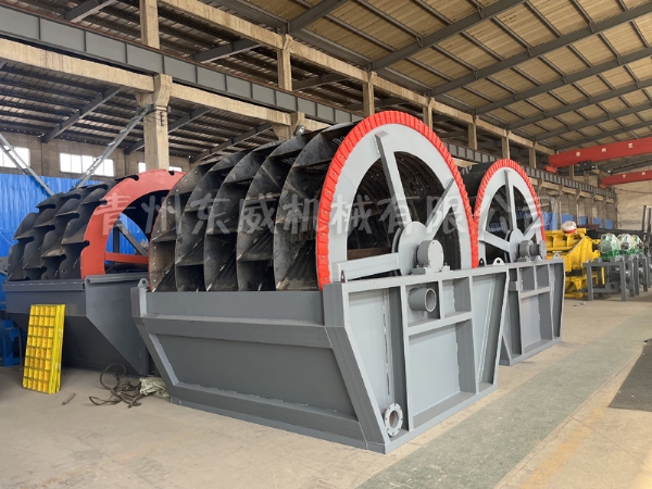  洗沙設備發(fā)貨現(xiàn)場